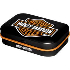 Nostalgic Art MintBox: Harley Davidson Motorcycle Size:4 x 6 x 1.6cm sugar free