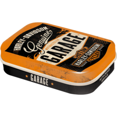 Nostalgic Art MintBox: Harley Davidson Garage Size:4 x 6 x 1.6cm sugar free