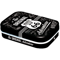 Nostalgic Art MintBox: Route 66 The Original Adventure Size:4x6 x1.6cm sugar