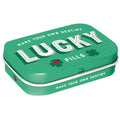 Nostalgic Art MintBox: Lucky Pills Size:4x6 x1.6cm sugar free mints 34gm