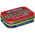 Nostalgic Art MintBox: The Coolest Grandpa Size:4x6 x1.6cm sugar free mints 34gm