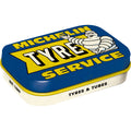 Nostalgic Art MintBox: Michelin Tyres Size:4x6 x1.6cm sugar free mints 34gm