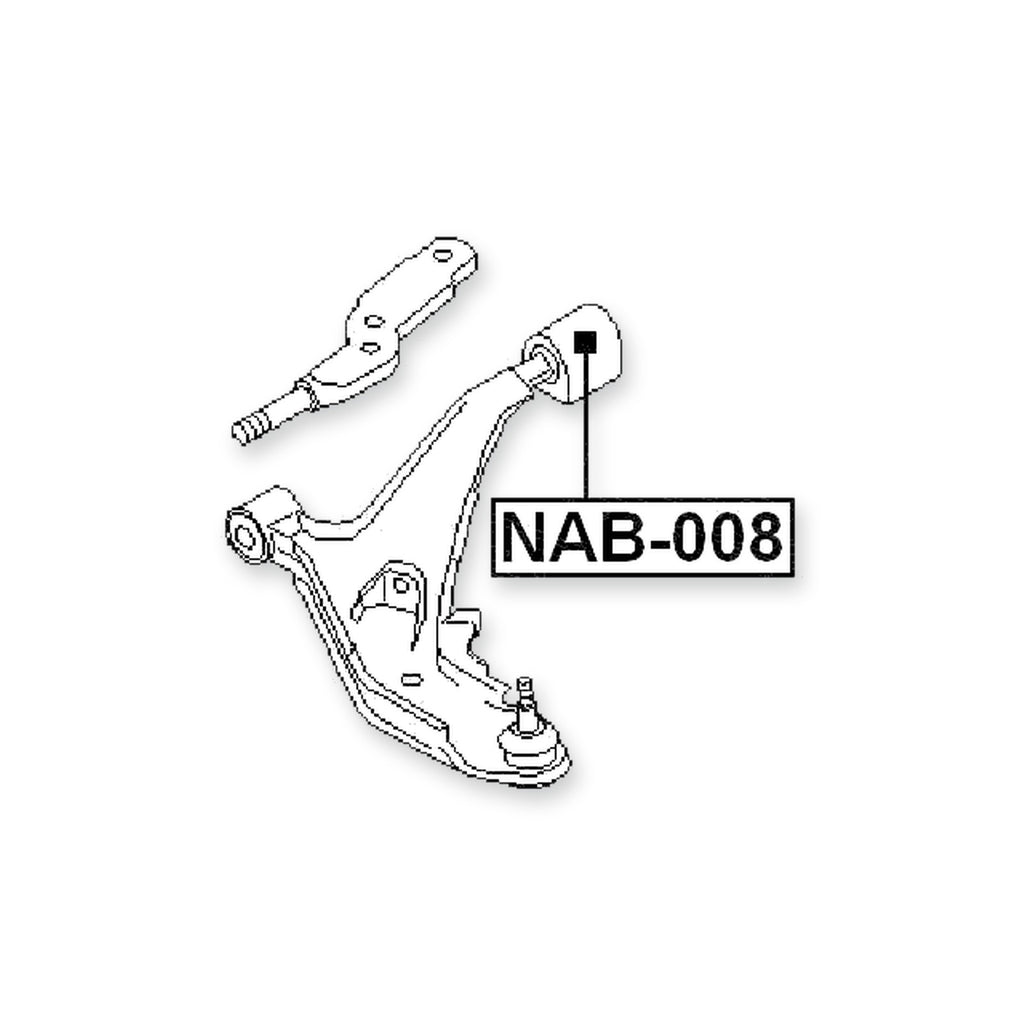 Nissan Avenir W11 Front Lower Bushing, Control Arm