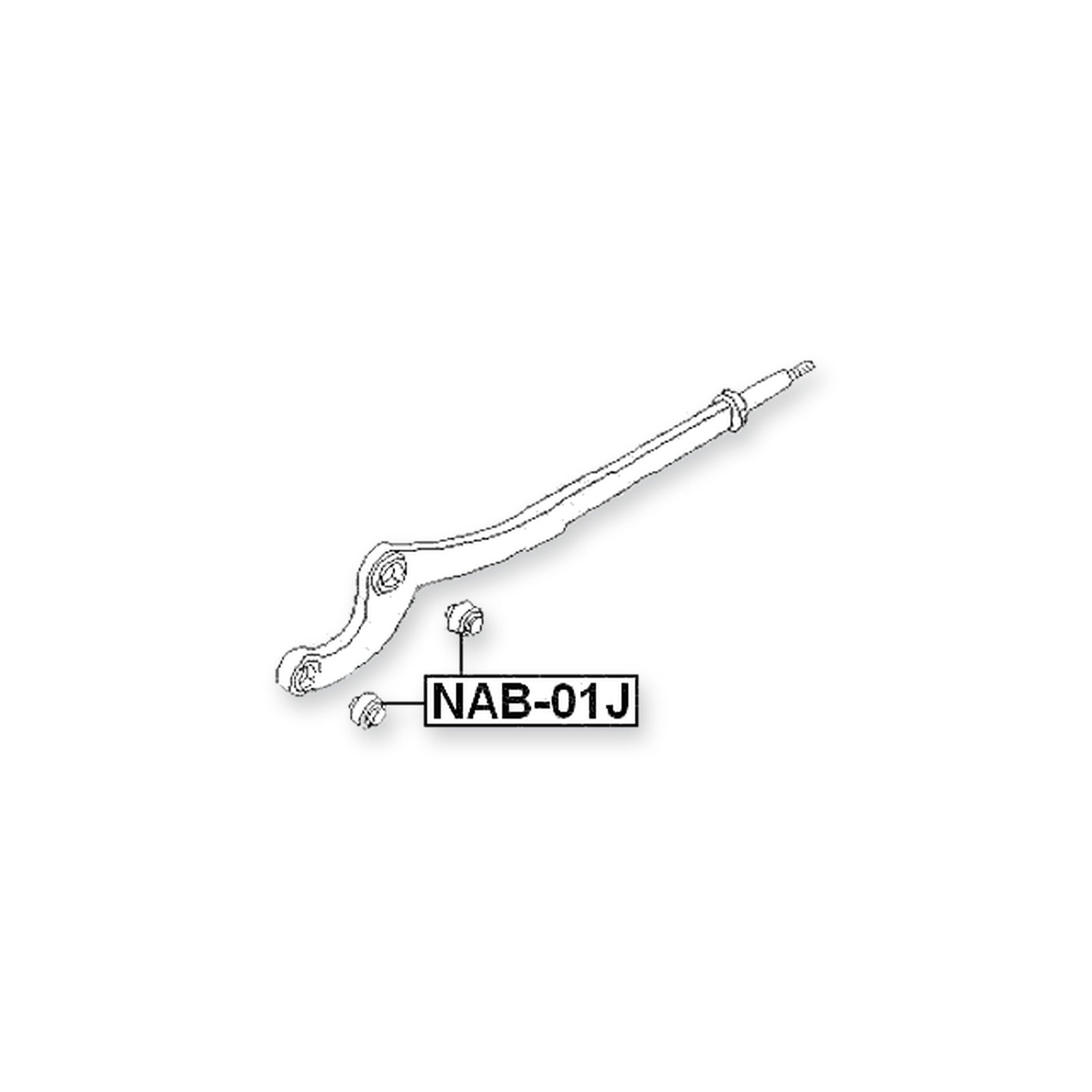 Nissan Patrol Front Lower Bushing, Control Arm