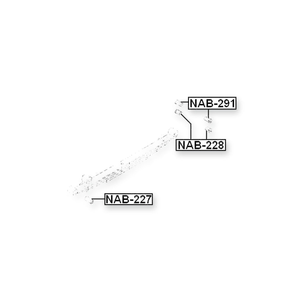 Isuzu Como JVWE25 Rear Leaf Spring Bushing