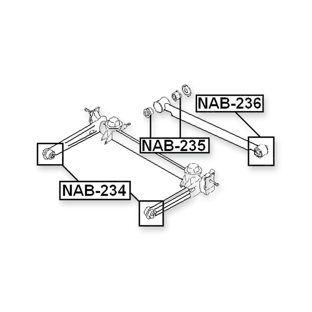 Nissan Ad Resort HY10 Front Crossmember Bushing