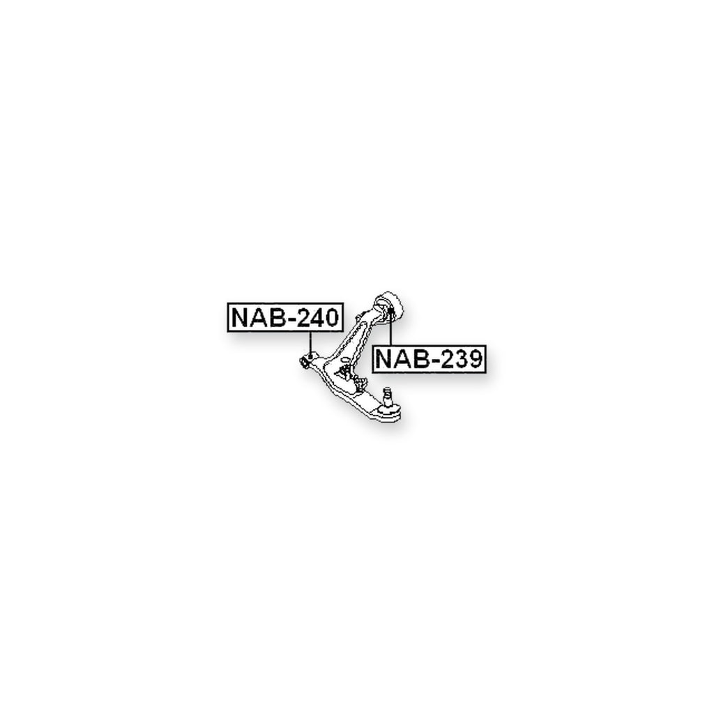 Nissan X-Trail T30 Front Lower Bushing, Control Arm