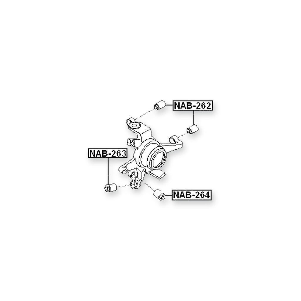 Nissan Cedric/Gloria Y34 Rear Knuckle Bushing