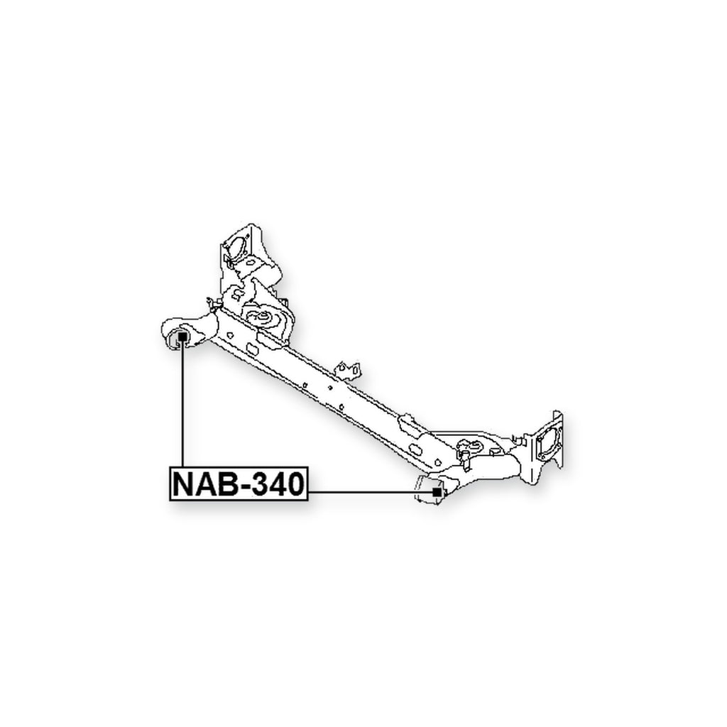 Nissan E30 VNZE0 Rear Crossmember Bushing