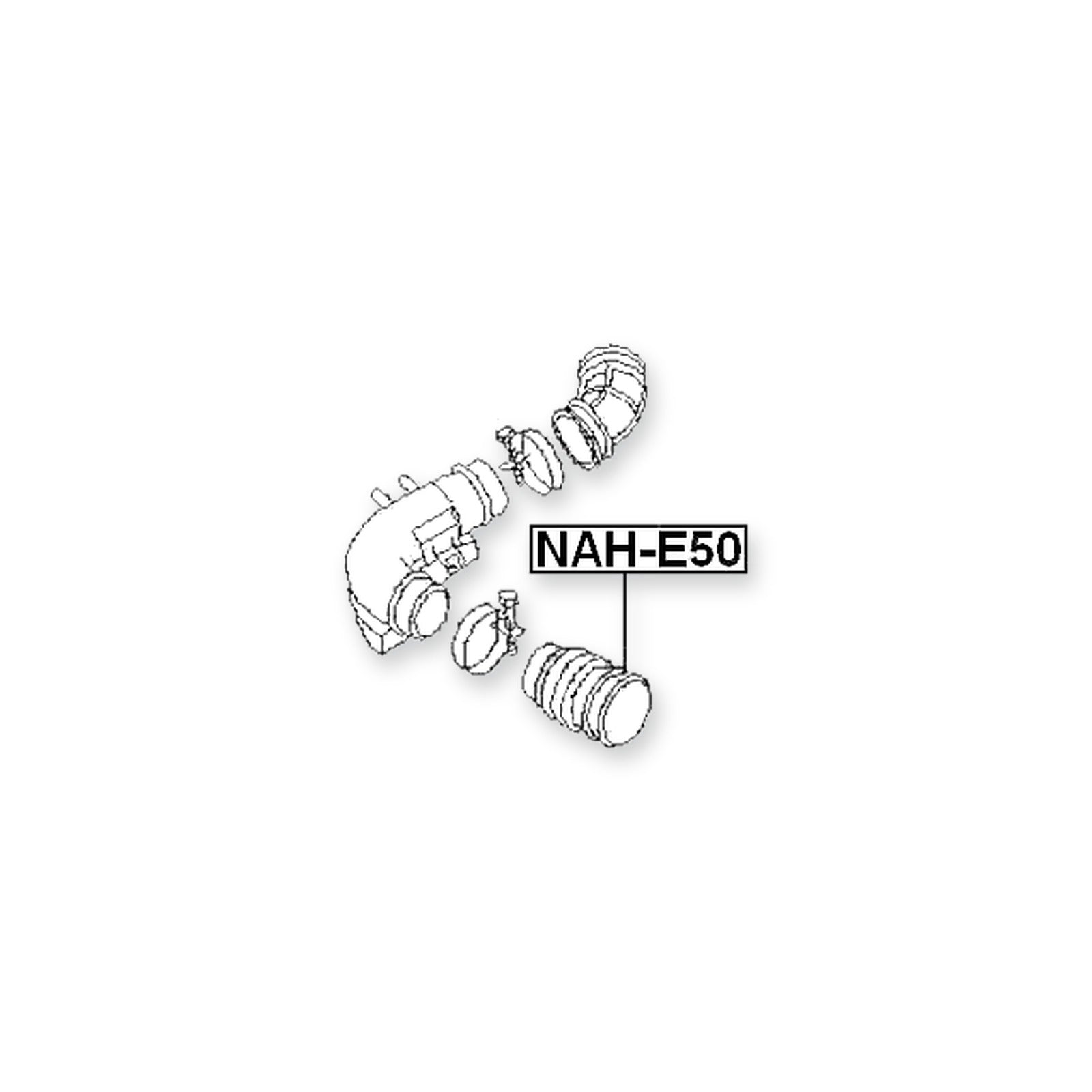 Nissan Elgrand E50 Air Cleaner Hose