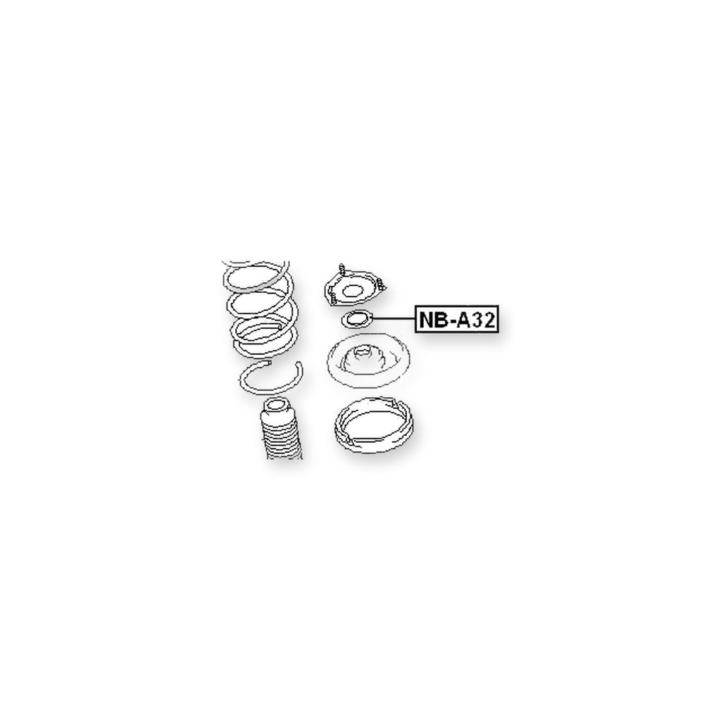 Infiniti I30 A32 Front Shock Absorber Bearing