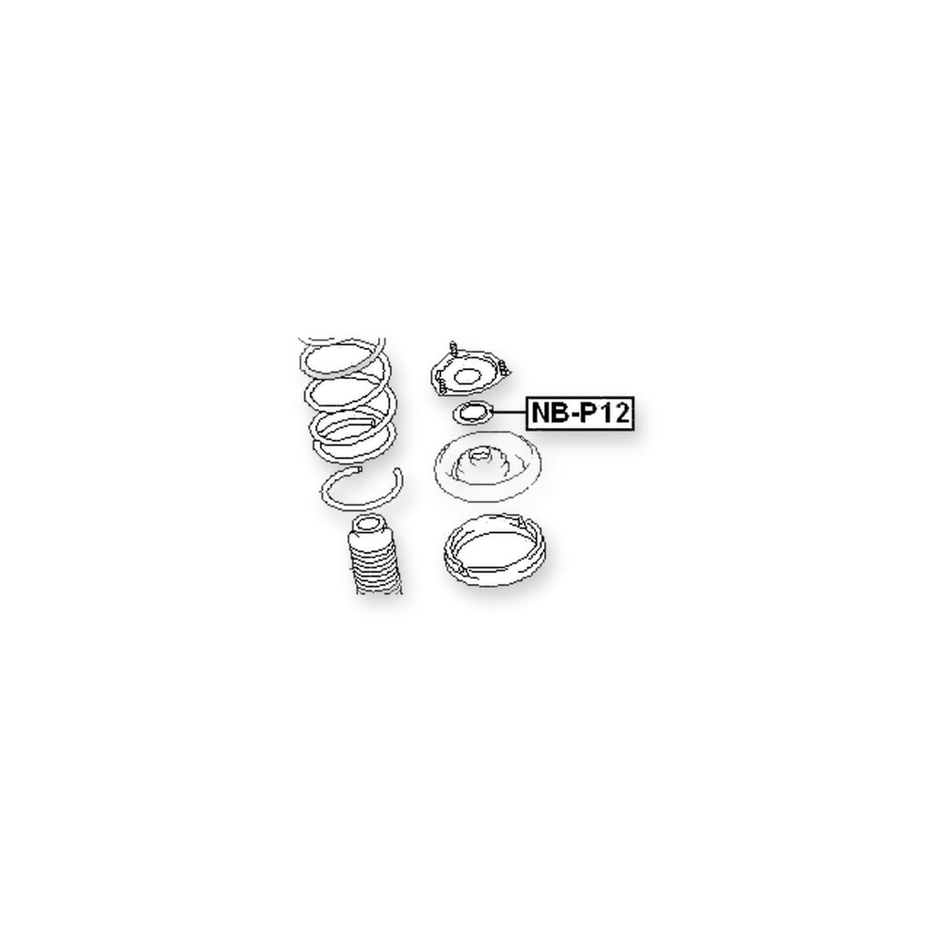 Infiniti FX45/35 S50 Front Shock Absorber Bearing