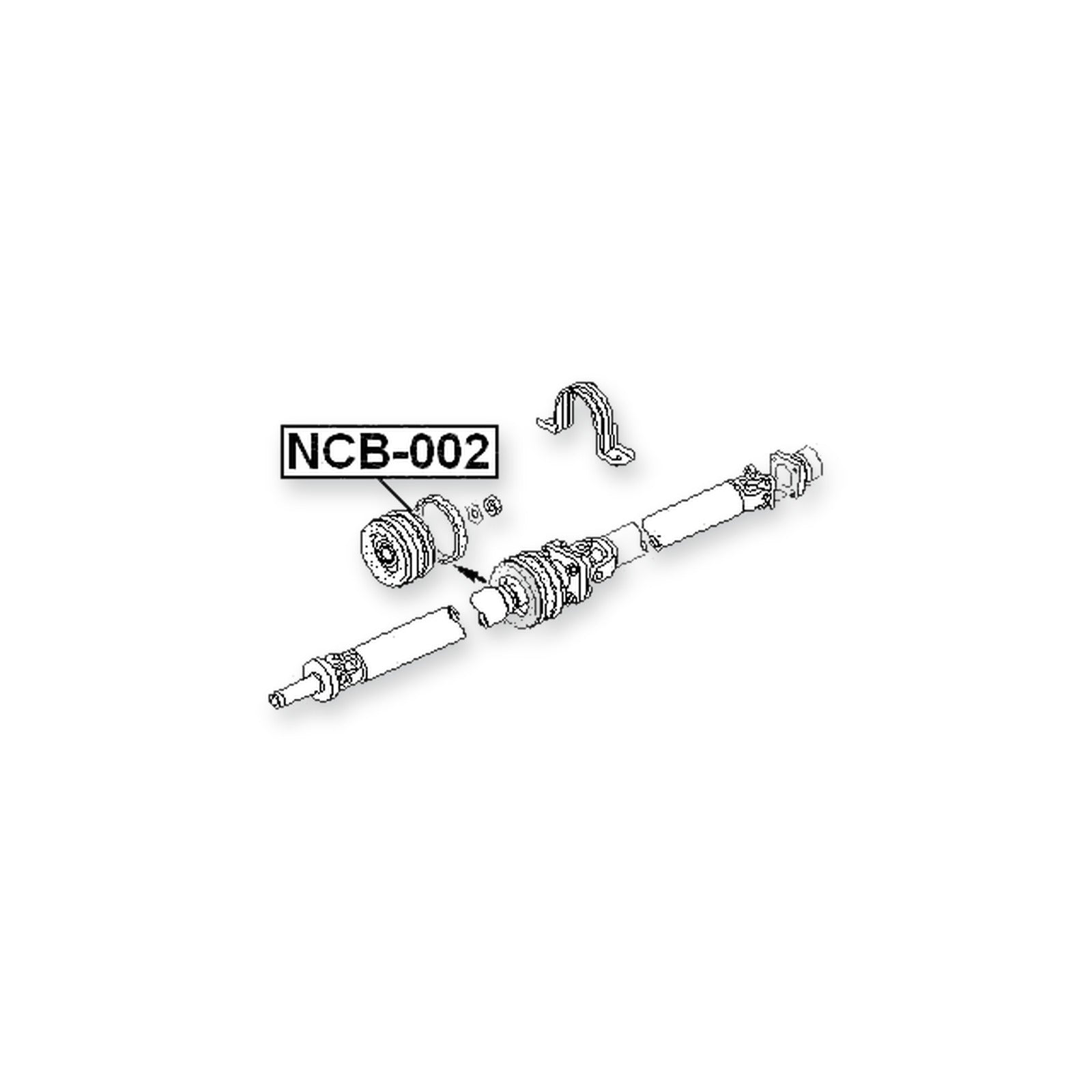 Nissan Datsun D21 Drive Shaft Bearing