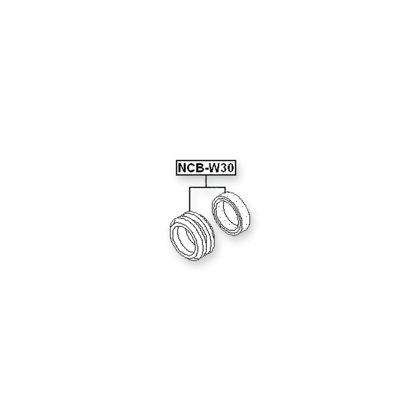 Nissan Largo W30 Drive Shaft Bearing