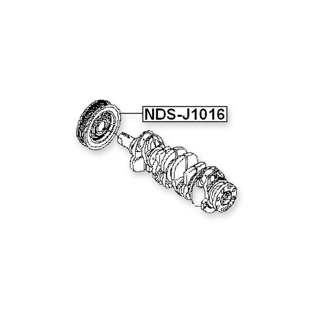 Nissan Ad/Ad Expert VY12 Crankshaft Pulley