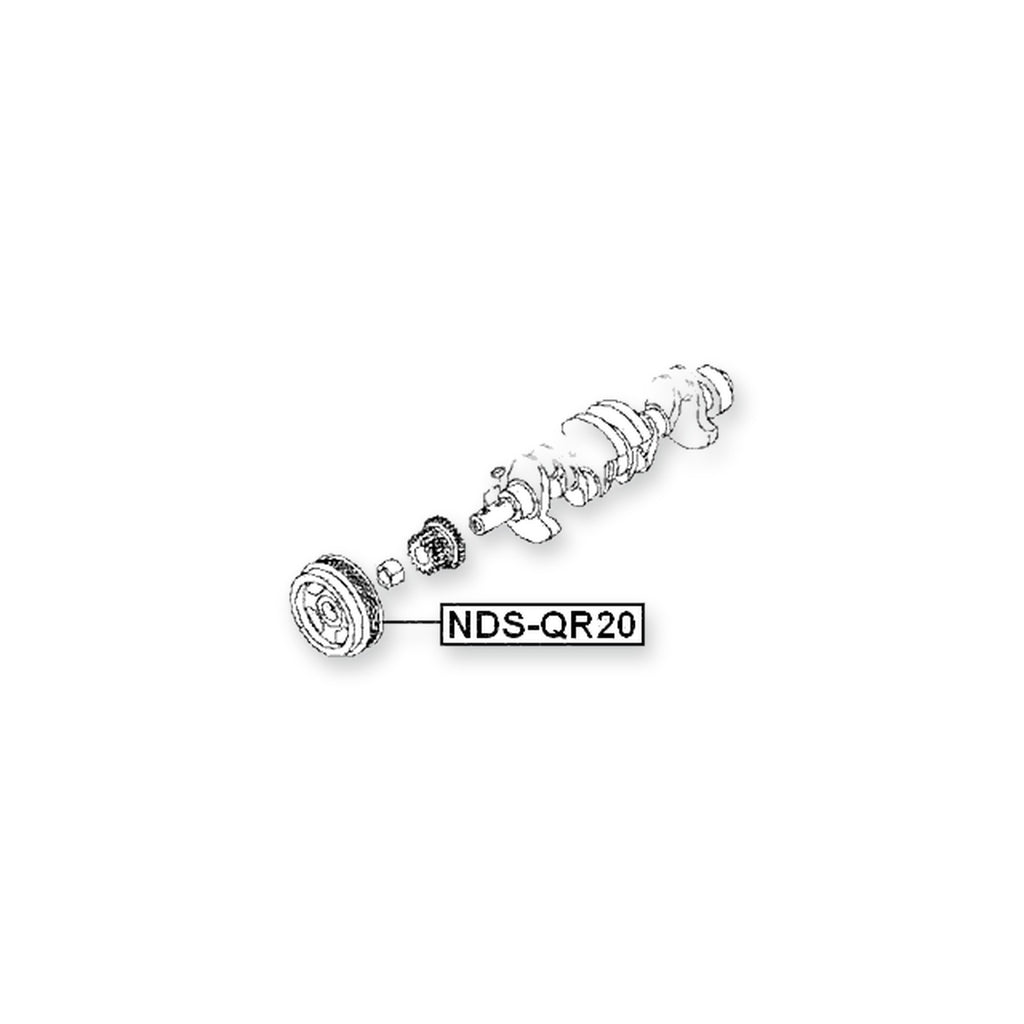 Nissan Avenir W11 Crankshaft Pulley