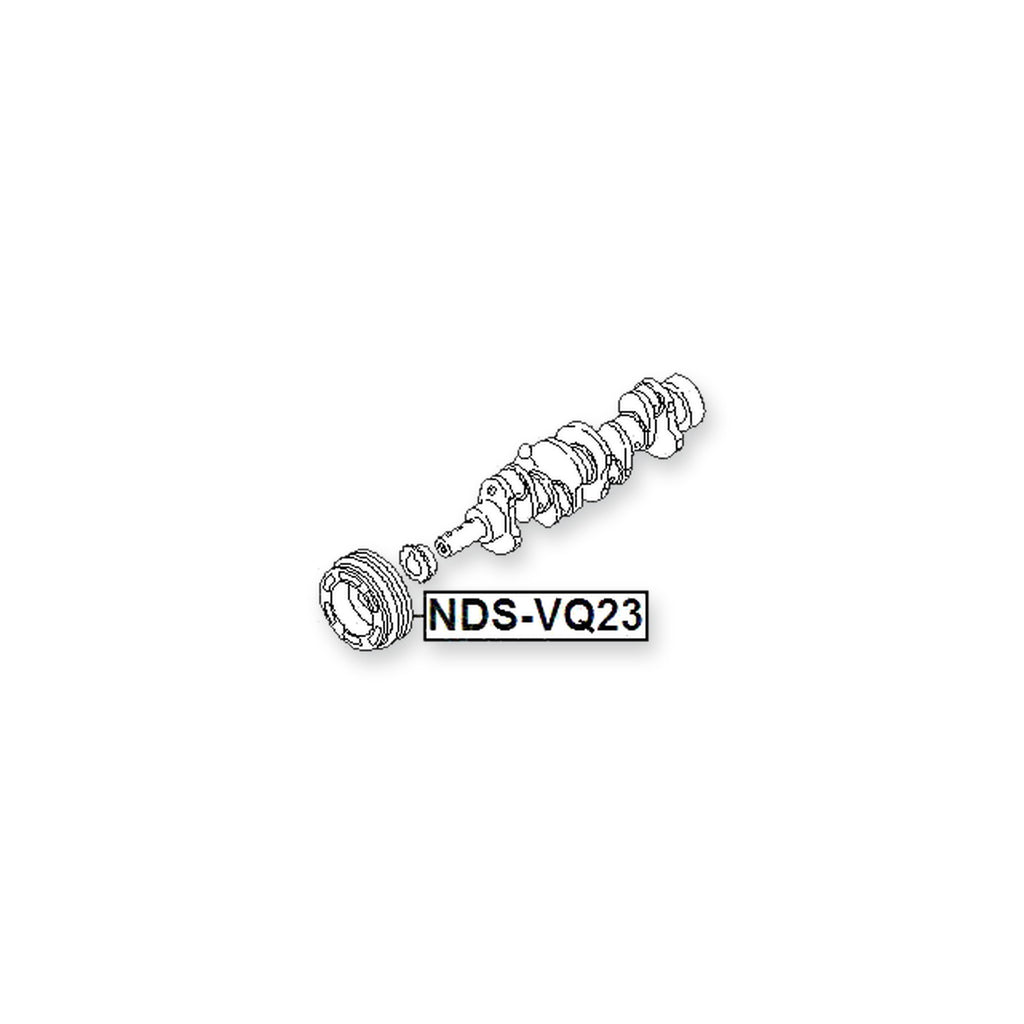 Nissan Altima L31 Crankshaft Pulley VQ23DE/VQ35DE