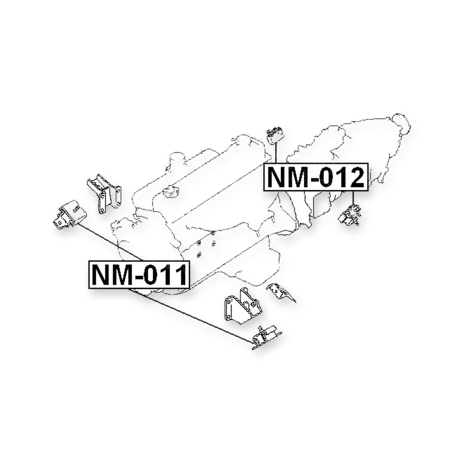 Nissan Civilian W40 Front Engine Mount