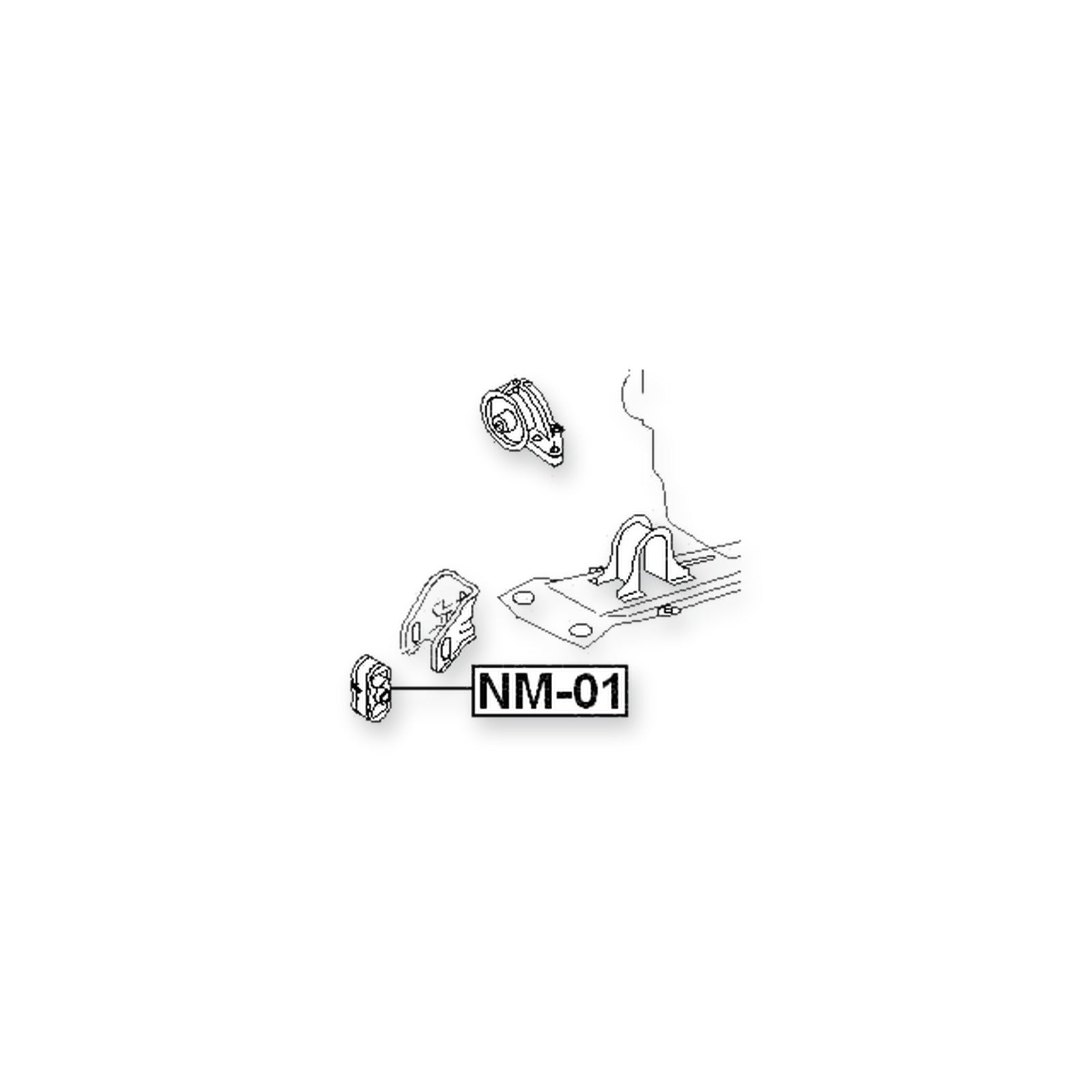 Nissan Bluebird U13 Front Engine Mount