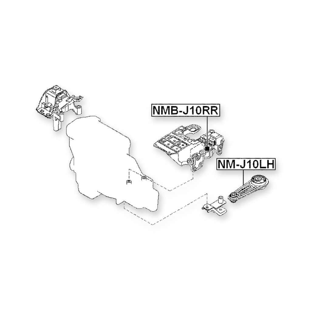 Renault Koleos Front Left Engine Mount