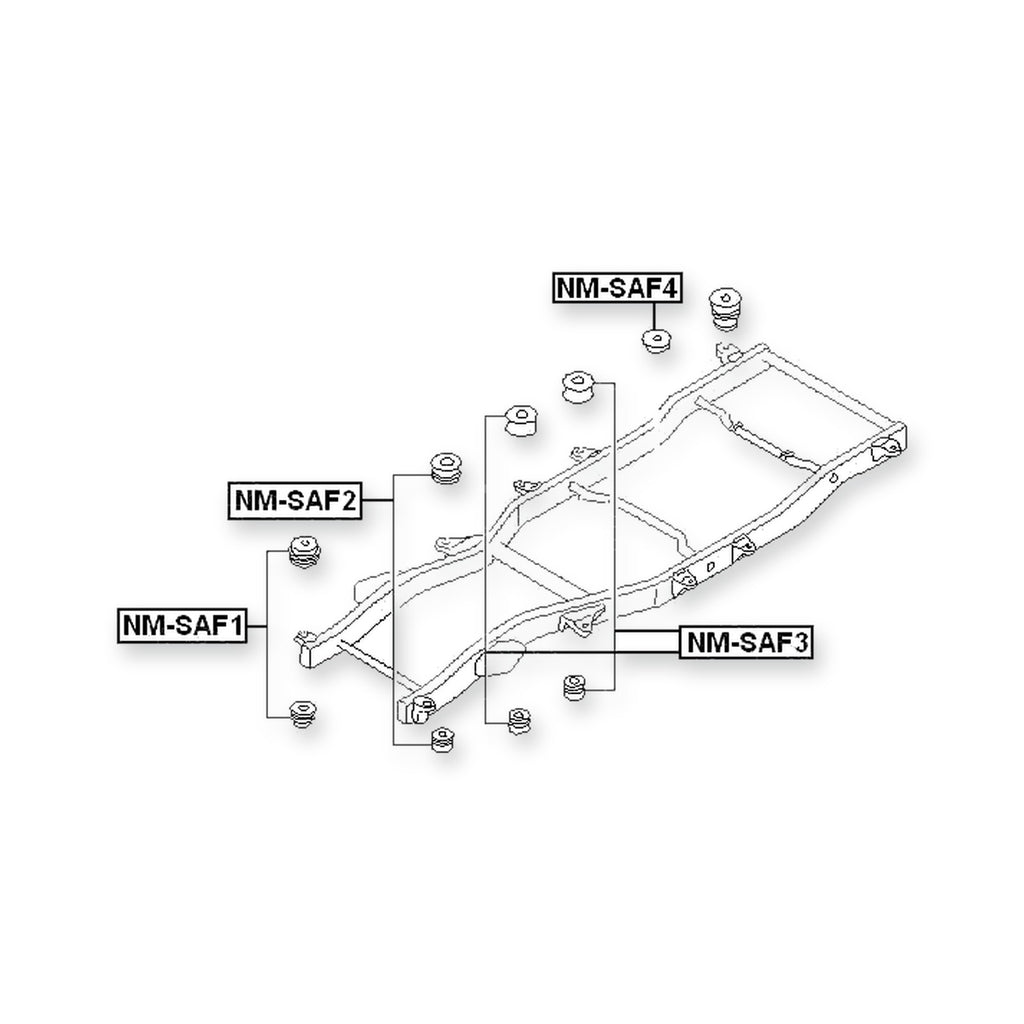 Nissan Patrol Front Frame Cushion