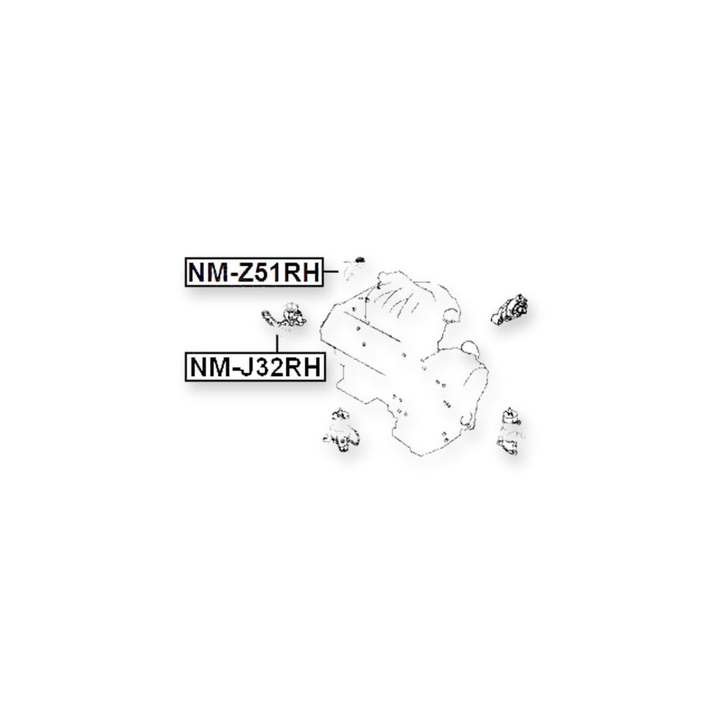 Nissan Altima L33 Front Right Engine Mount