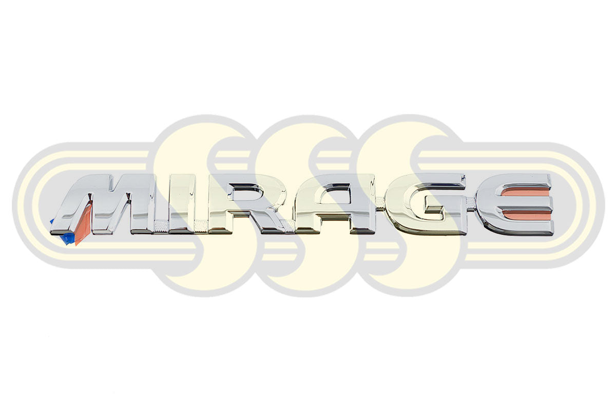 Genuine Mitsubishi Mirage Badge/Logo *MIRAGE* On Bootlid/ Tailgate (01/20-On)