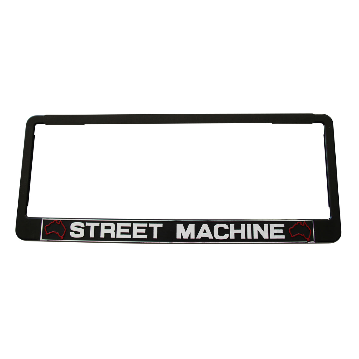 TFI Racing SINGLE Street Machine Polymer Number Plate Frame. Suits a 6 Digit