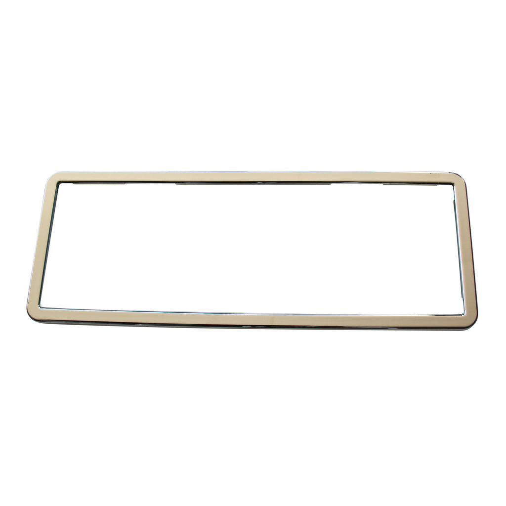 TFI Racing SINGLE Polymer Number Plate Frame. Suits a 6 Digit Number Plate