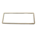 TFI Racing SINGLE Polymer Number Plate Frame. Suits a 6 Digit Number Plate