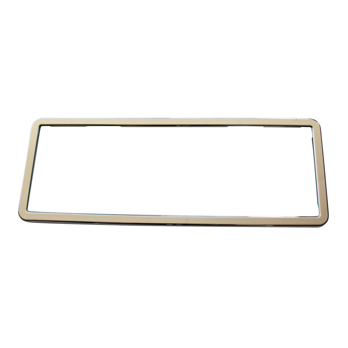 TFI Racing SINGLE Polymer Number Plate Frame. Suits a 6 Digit Number Plate