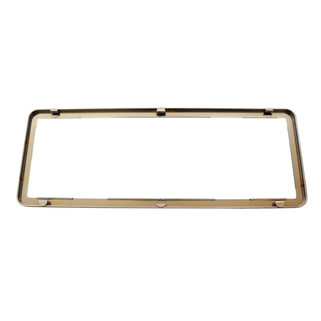 TFI Racing SINGLE Polymer Number Plate Frame. Suits a 6 Digit Number Plate
