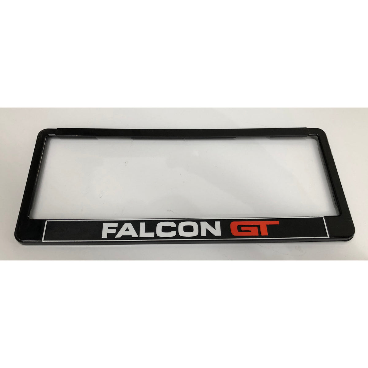 TFI Racing SINGLE Falcon GT Polymer Number Plate Frame. Suits a 6 Digit Number