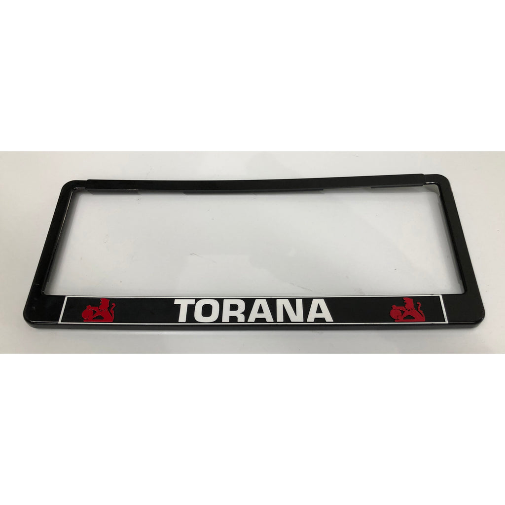 TFI Racing SINGLE Torana Polymer Number Plate Frame. Suits a 6 Digit Number