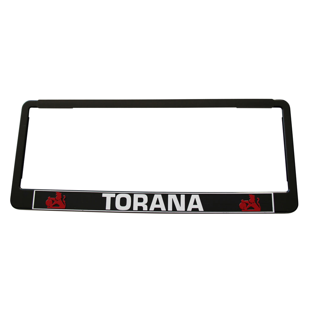 TFI Racing SINGLE Torana Polymer Number Plate Frame. Suits a 6 Digit Number