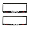 TFI Racing PAIR Torana Polymer Number Plate Frames. Suits 6 Digit Number Plates