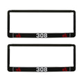 TFI Racing PAIR 308 Polymer Number Plate Frames. Suits 6 Digit Number Plates