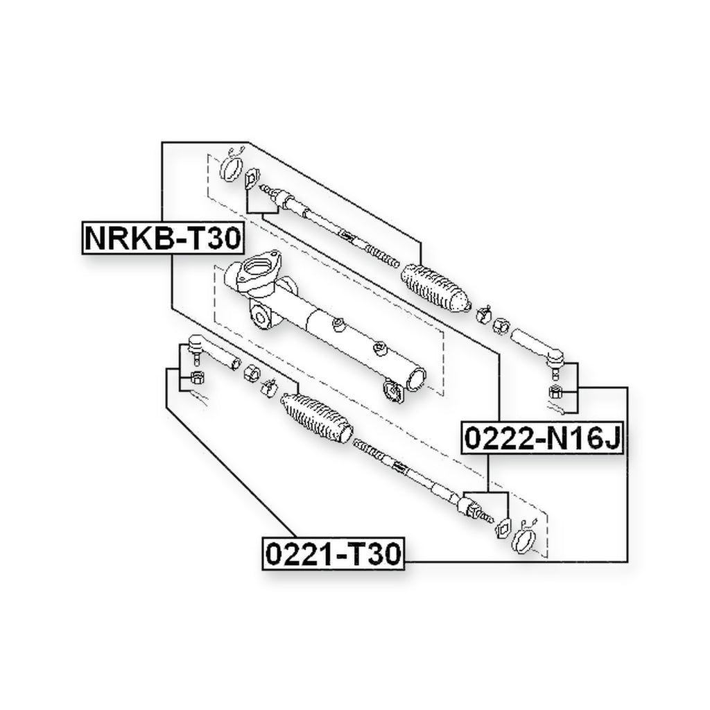 Ford Transit Connect TC7 Front Steering Gear Boot & More