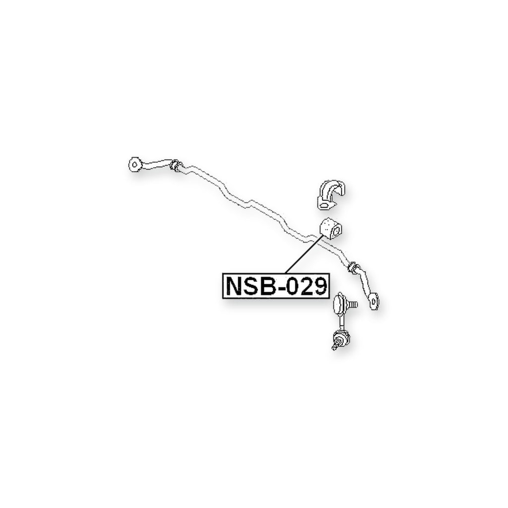 Nissan Bassara JU30 Front Stabilizer Bar Bush D26