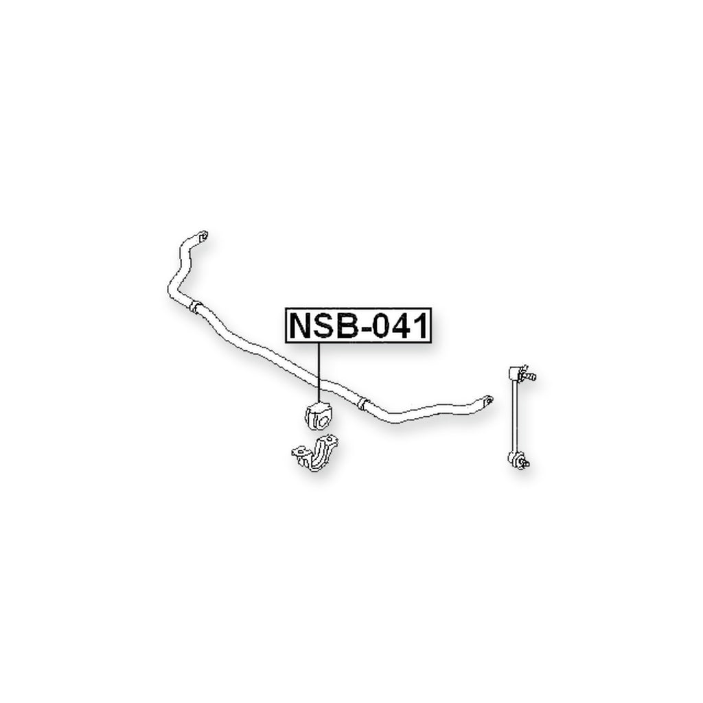 Infiniti FX45/35 S50 Front Stabilizer Bar Bush D26