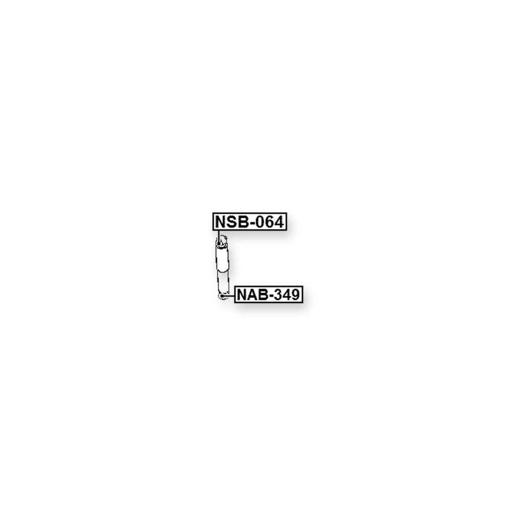 Nissan Navara D40M Rear Shock Absorber Bushing