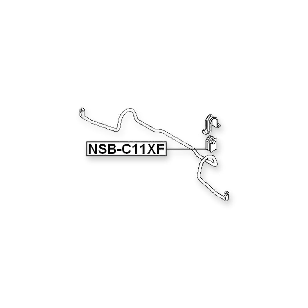 Nissan Livina Front Stabilizer Bar Bush D22