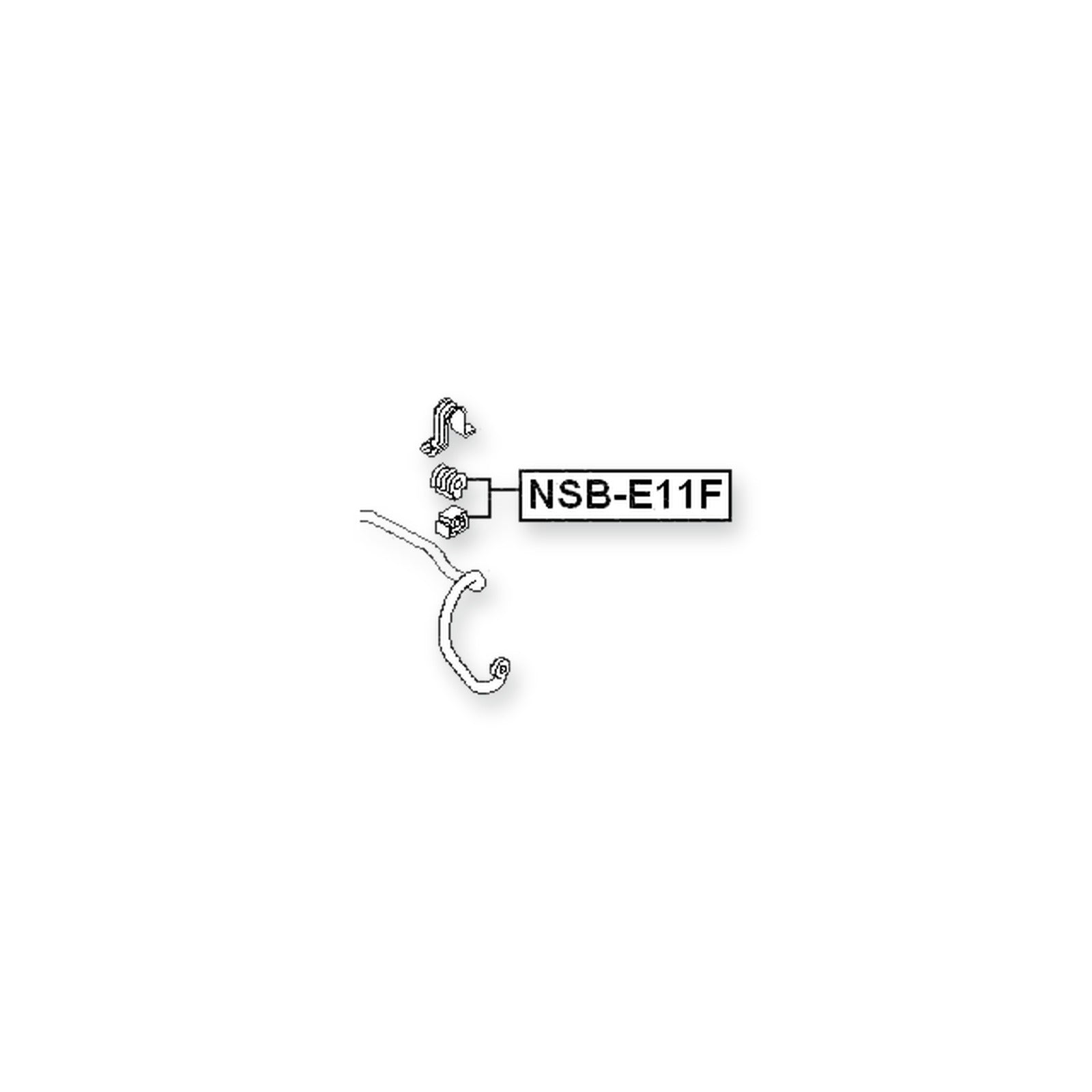 Nissan Ad/Ad Expert VY12 Front Stabilizer Bar Bush D22