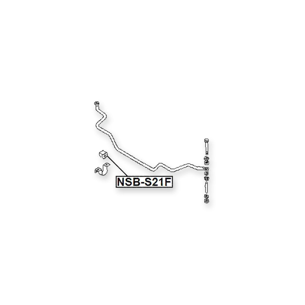 Mazda Bongo Buronyi D2 Front Stabilizer Bar Bush D21