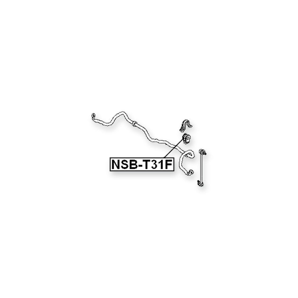 Nissan Dualis J10 Front Stabilizer Bar Bush D22