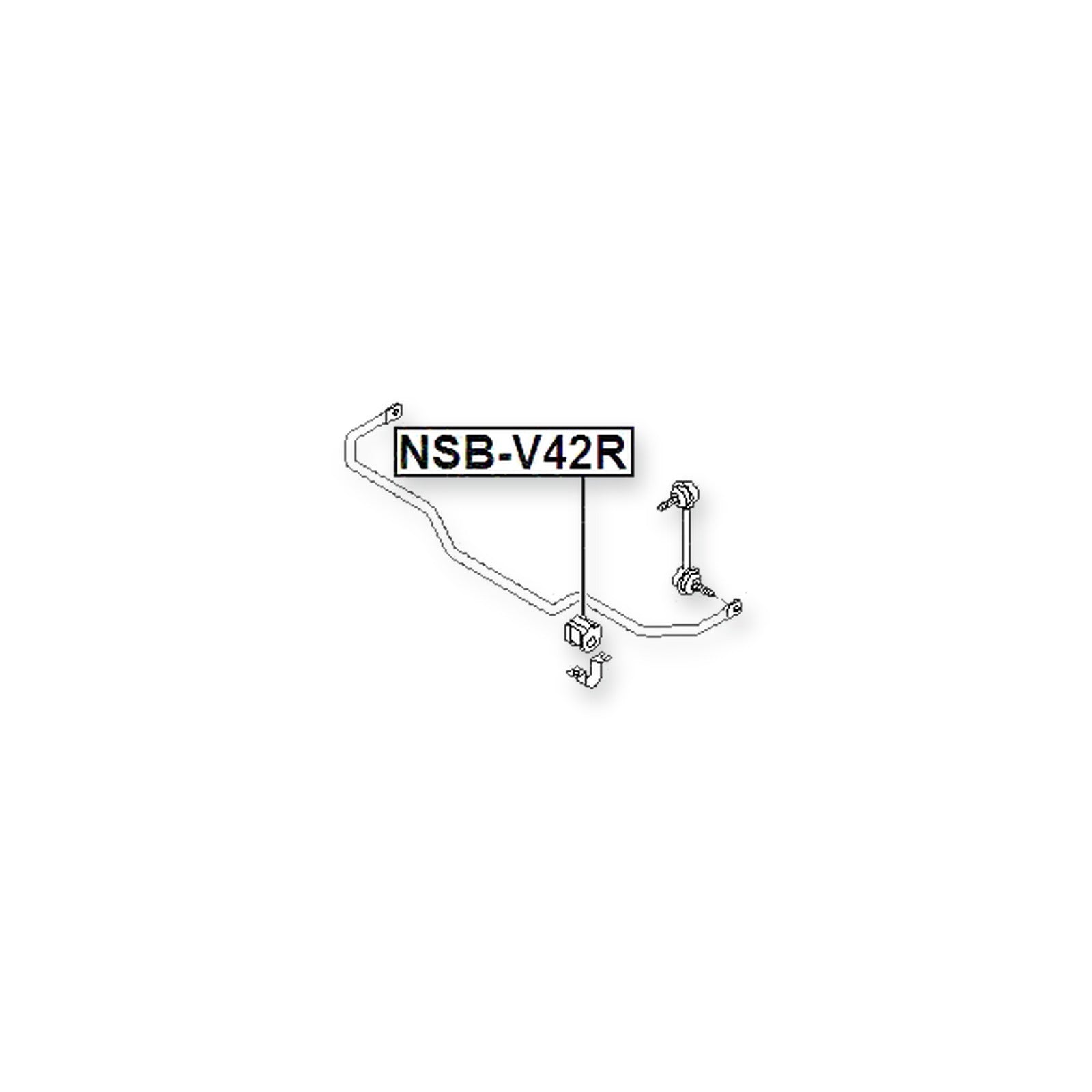 Nissan Quest V42 Rear Stabilizer Bar Bush D20
