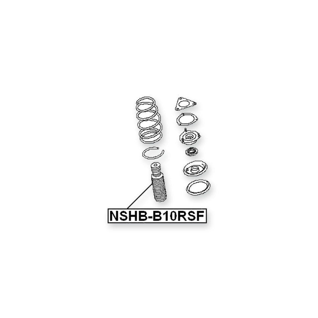 Nissan Almera B10RS Front Shock Absorber Boot