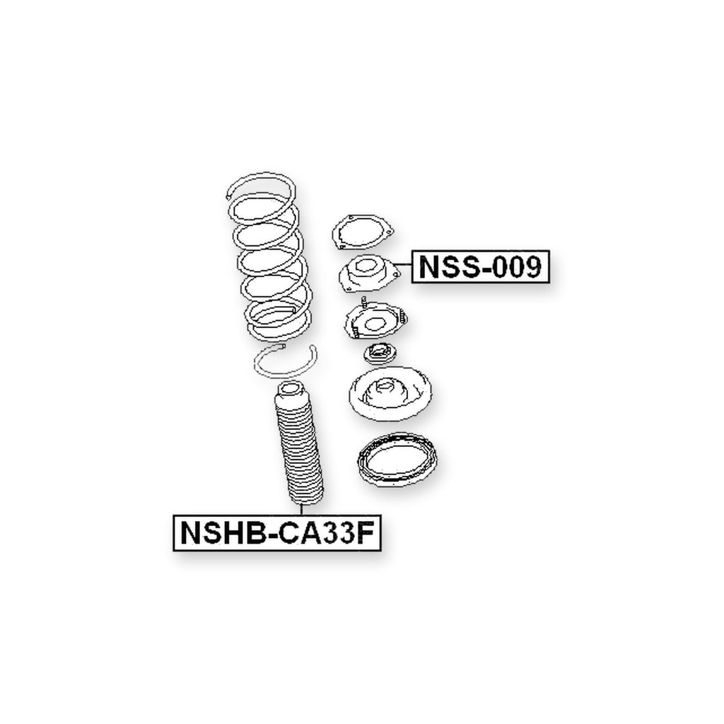 Nissan Cefiro CA33 Front Shock Absorber Boot