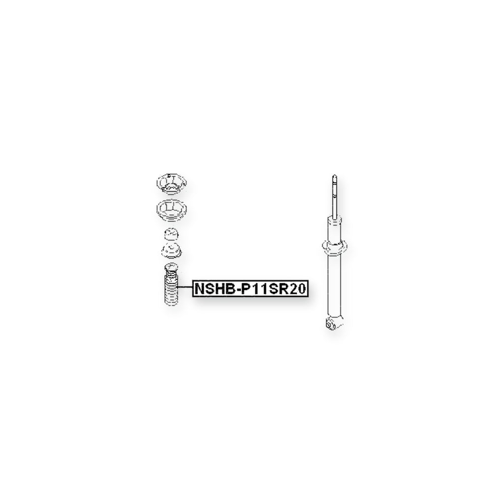 Infiniti G20 P11 Front Shock Absorber Boot