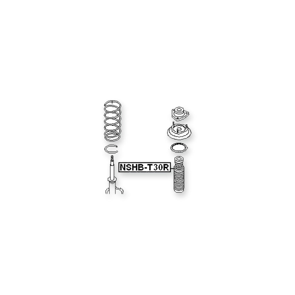 Nissan Primera P12 Rear Shock Absorber Boot